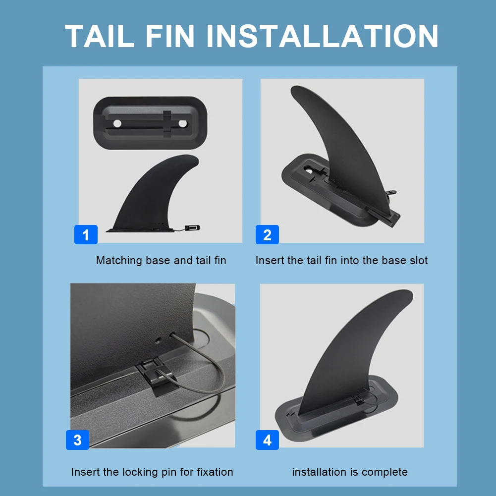 Slide-in Surfboard Fin Detacha - Stand Up Paddle Leash 评论和价格