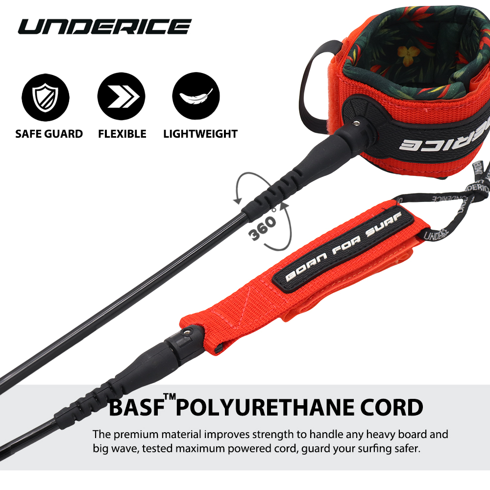 UICE Surfboard Leash 6-9ft SUP - Stand Up Paddle Leash 评论和价格